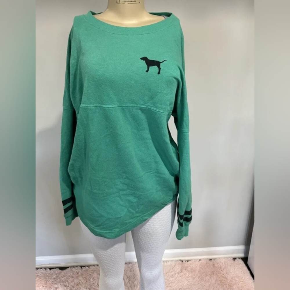 Victoria's Secret PINK sweatshirt size large Jersey Style Lightweight